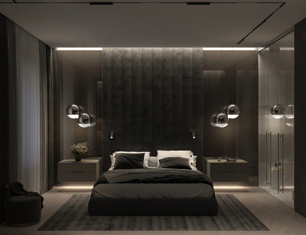 Спальня (вечерний вид)