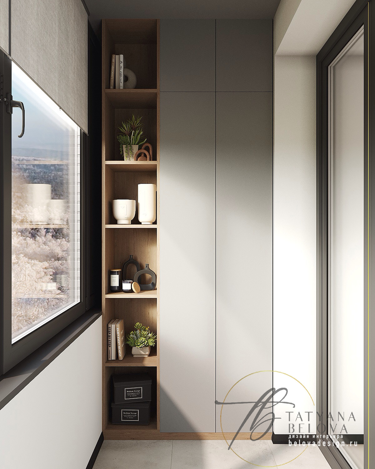 Современный стиль с элементами лофта, 80 м2