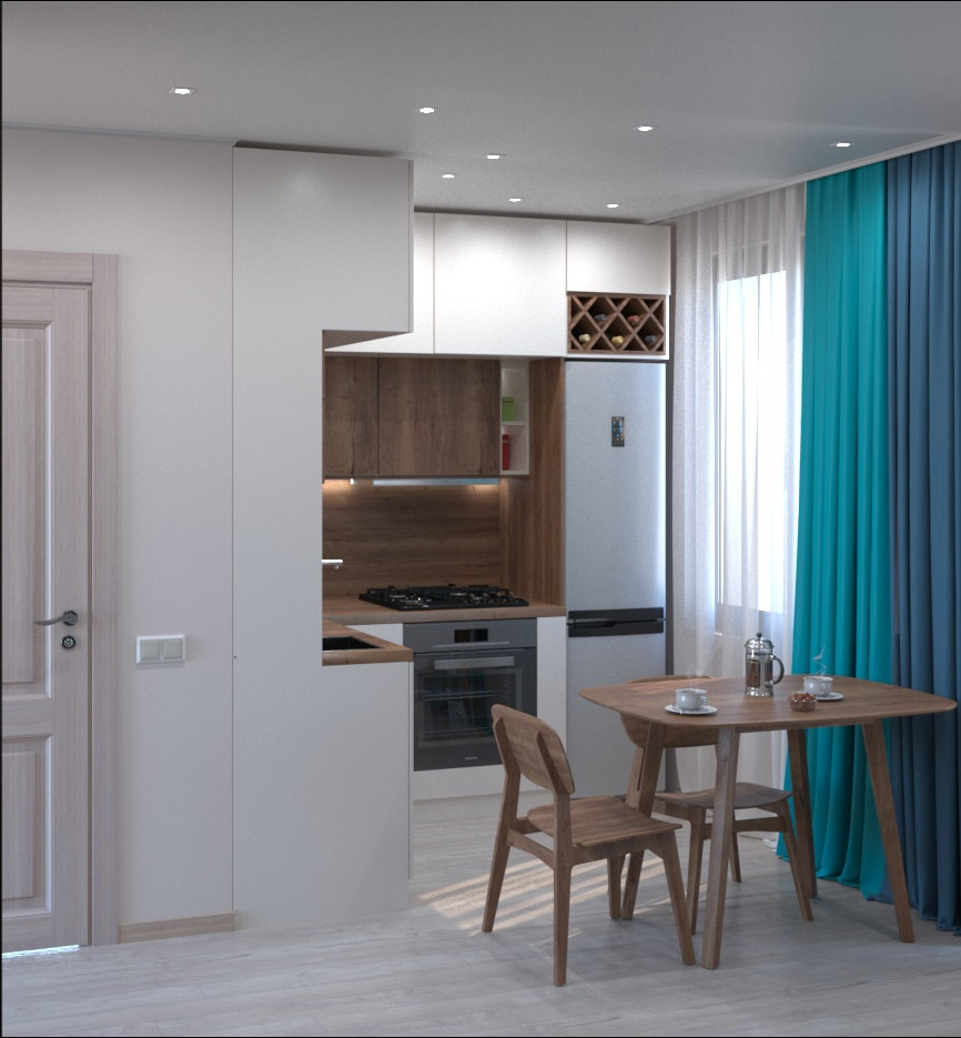 Проект квартиры 46 кв метров