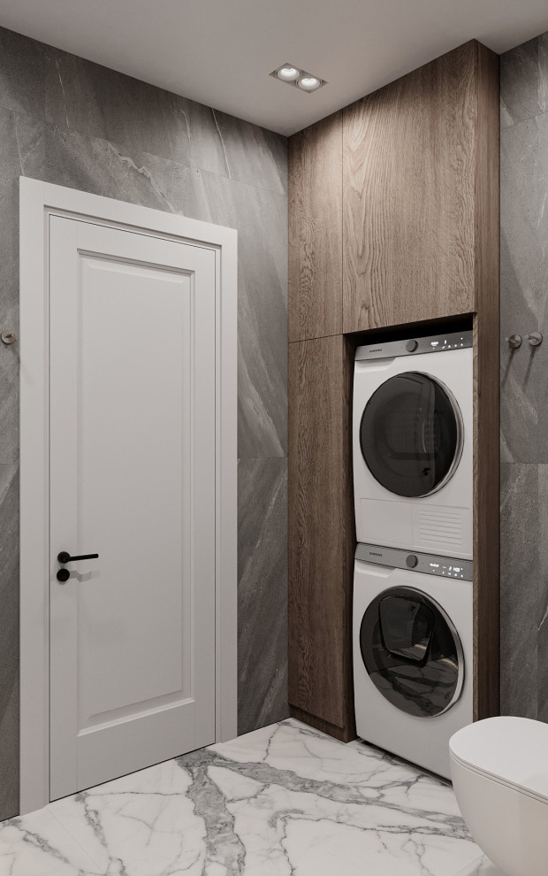 Дизайн-проект трехкомнатной квартиры 80 кв.м. Проект 2024г.