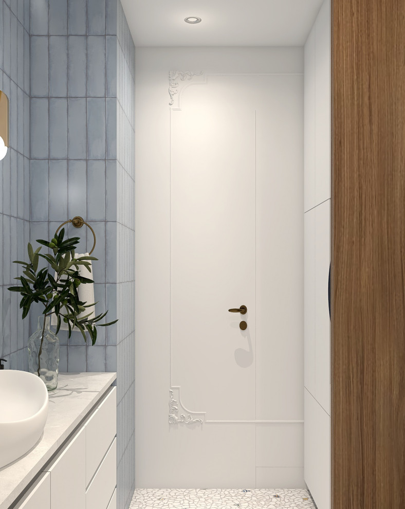 Дизайн интерьера в трехкомнатной квартире в Красногорске для семьи с двумя детьм