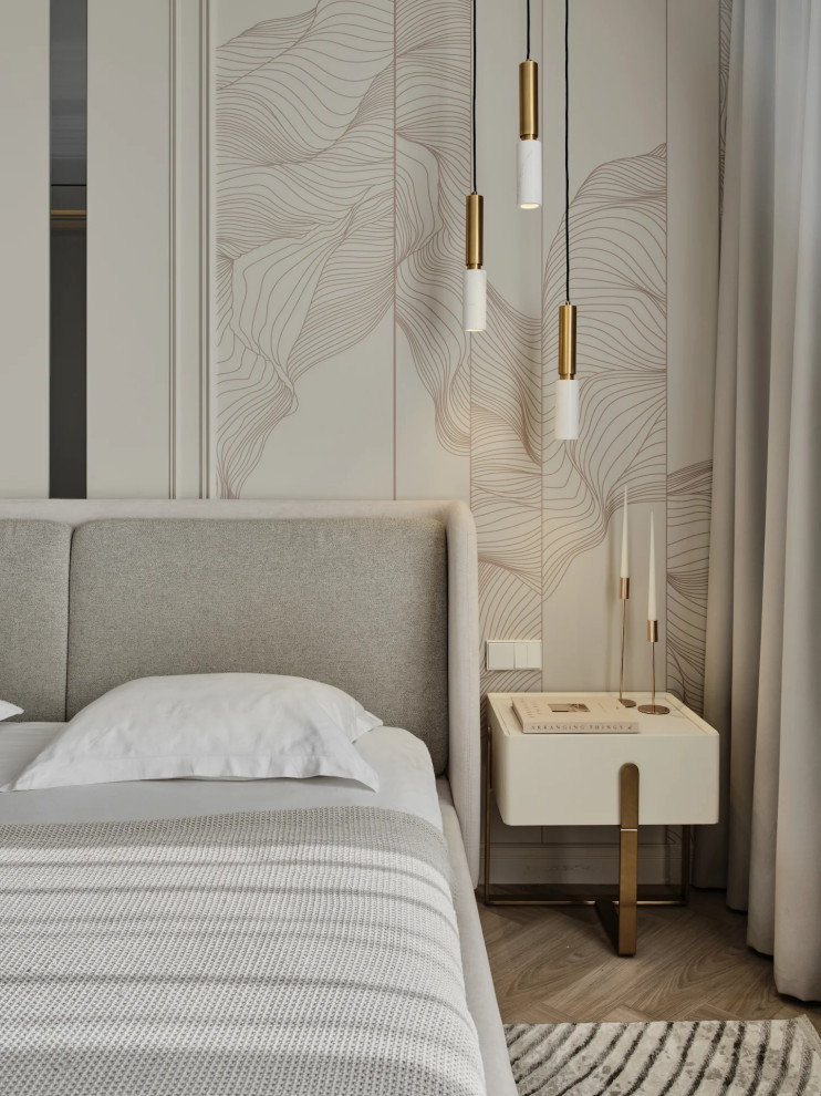 Реализация дизайна-проекта спальни в ЖК "Дом на Дачной "