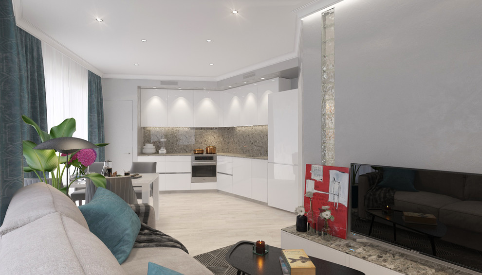 Дизайн интерьера 3-х комн квартиры