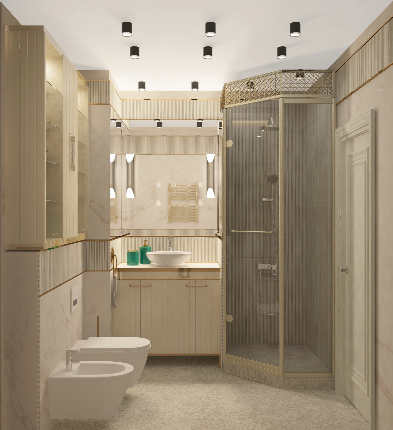 Обложка проекта: Нью ар деко.