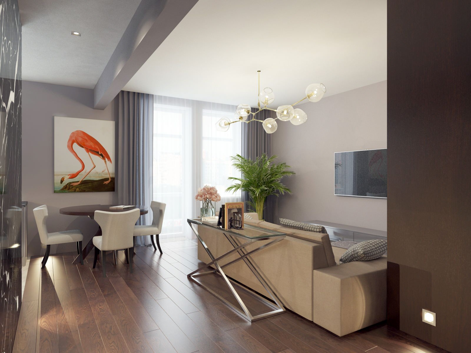 Квартира 70 м2, Москва, Новопесчаная улица