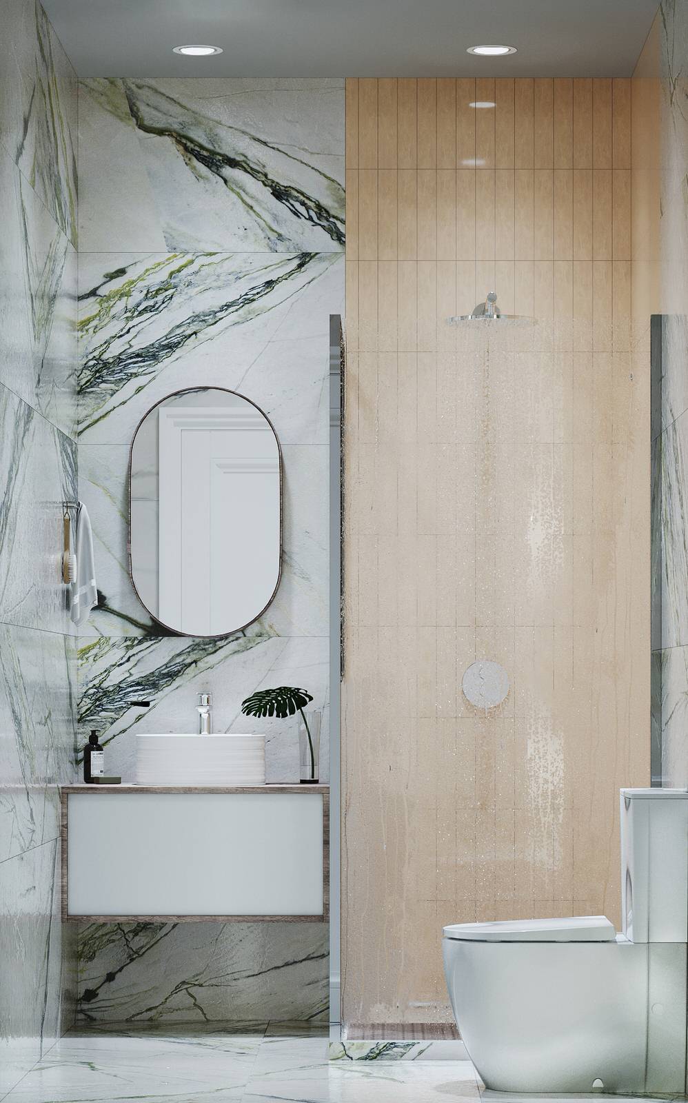 Дизайн проект интерьера коттеджа 140 кв.м.