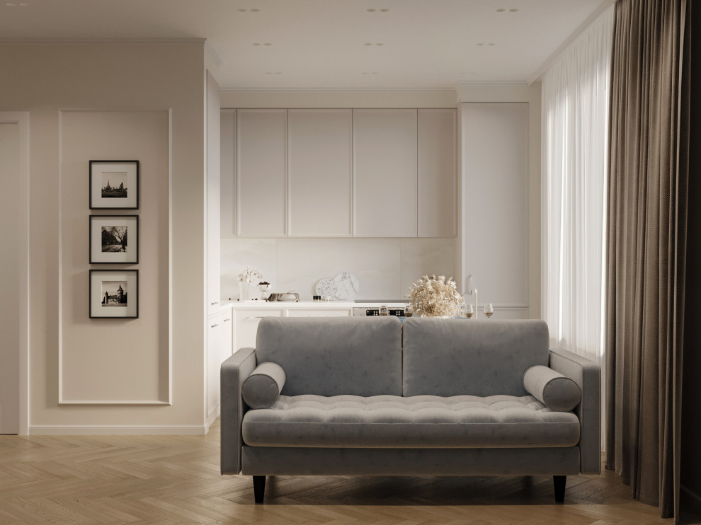 Дизайн-проект ЖК Остров 68кв.м