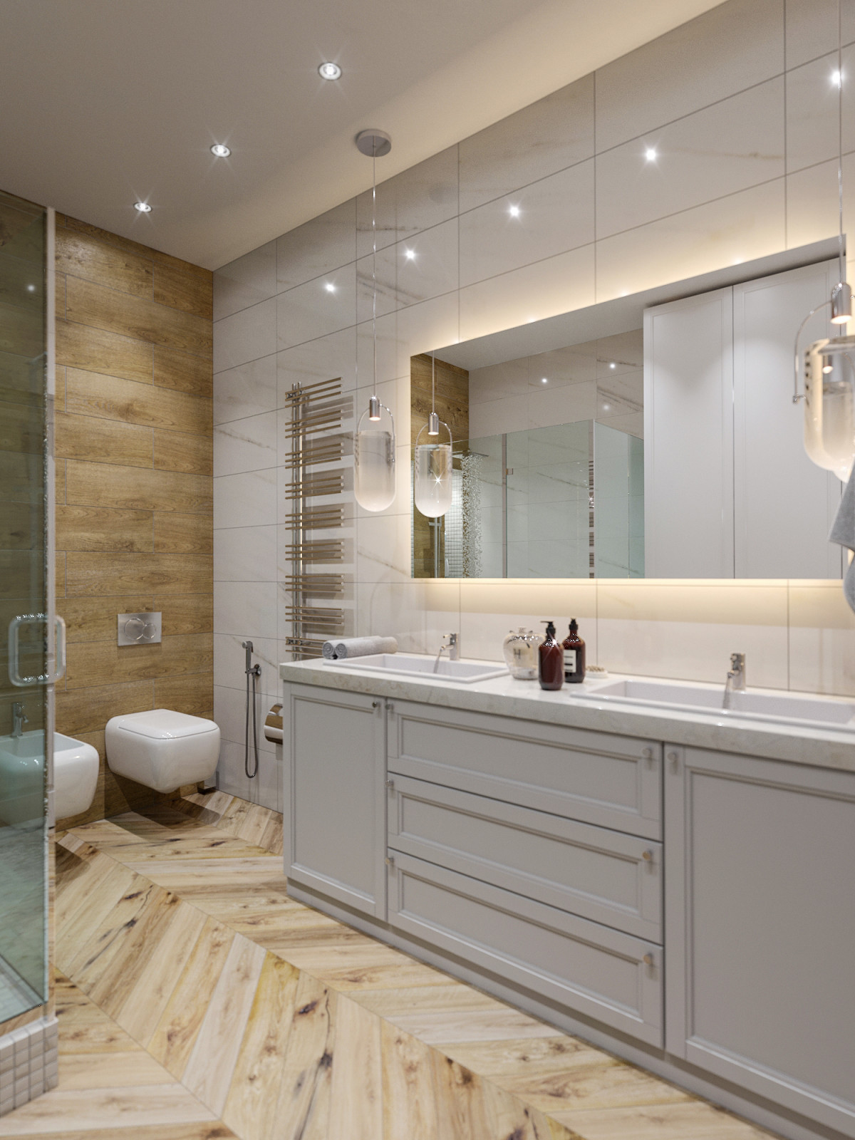 Дизайн интерьера однокомнатной квартиры с кухней-гостиной (ул.Р.Зорге)