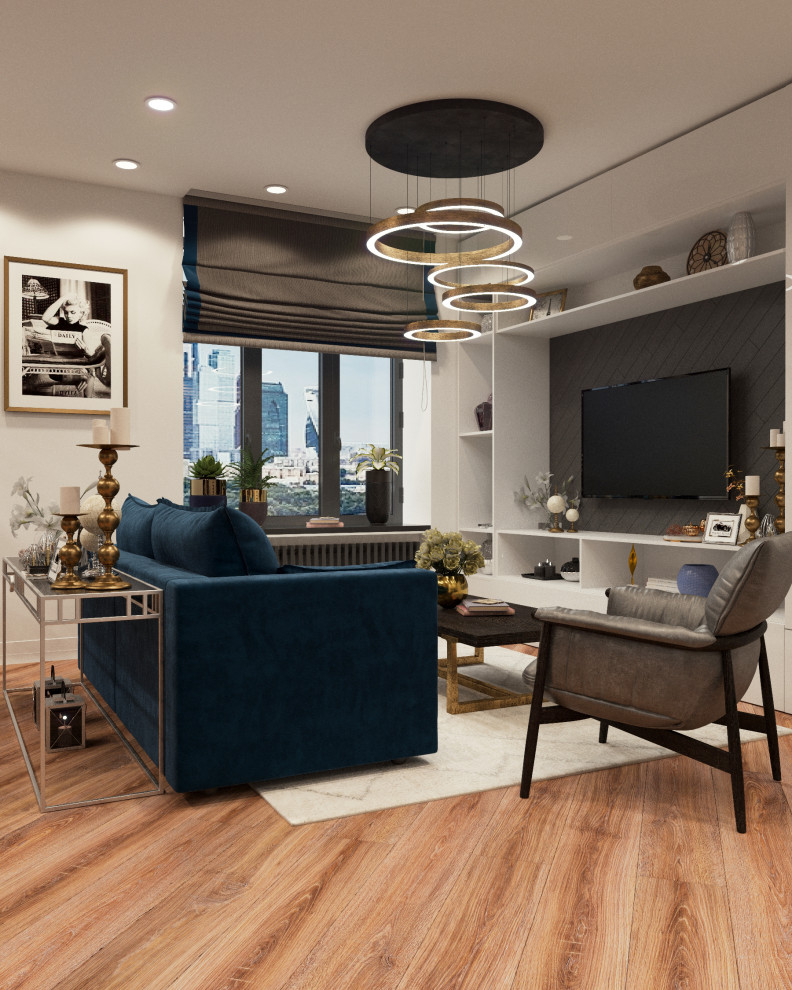 Обложка проекта: В лучах индиго