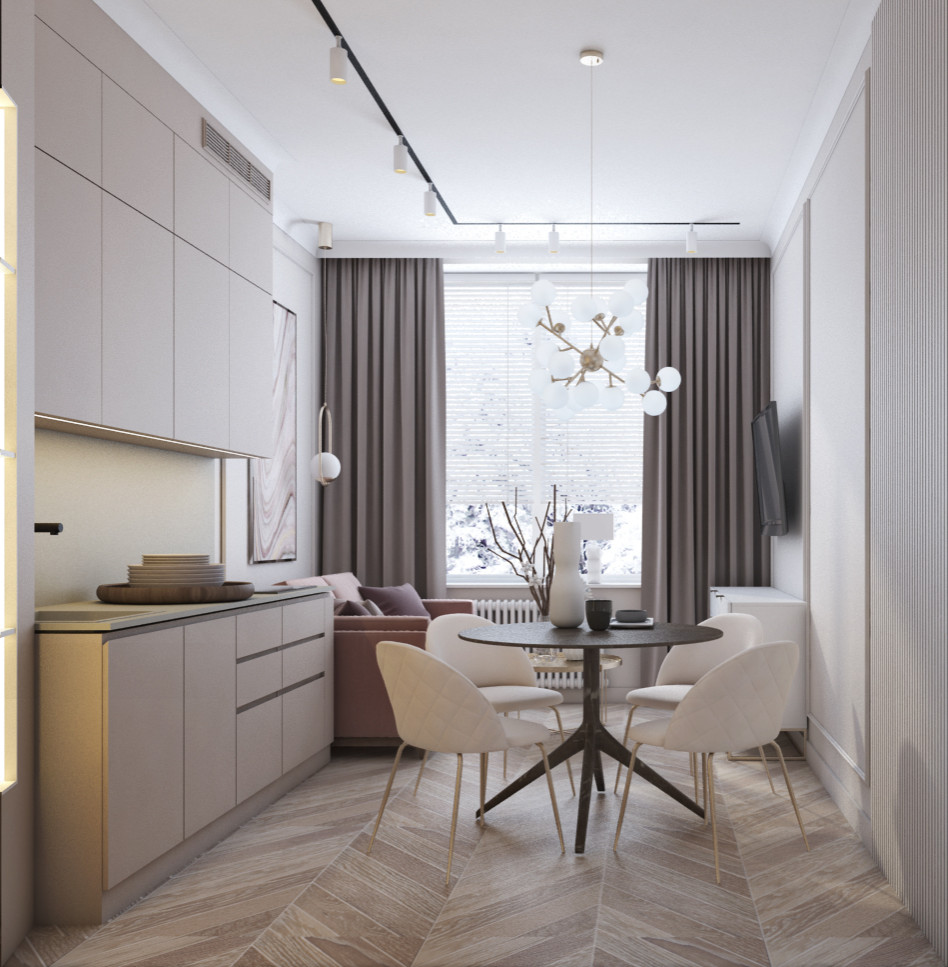 Однокомнатная квартира, ЖК Сердце Столицы.