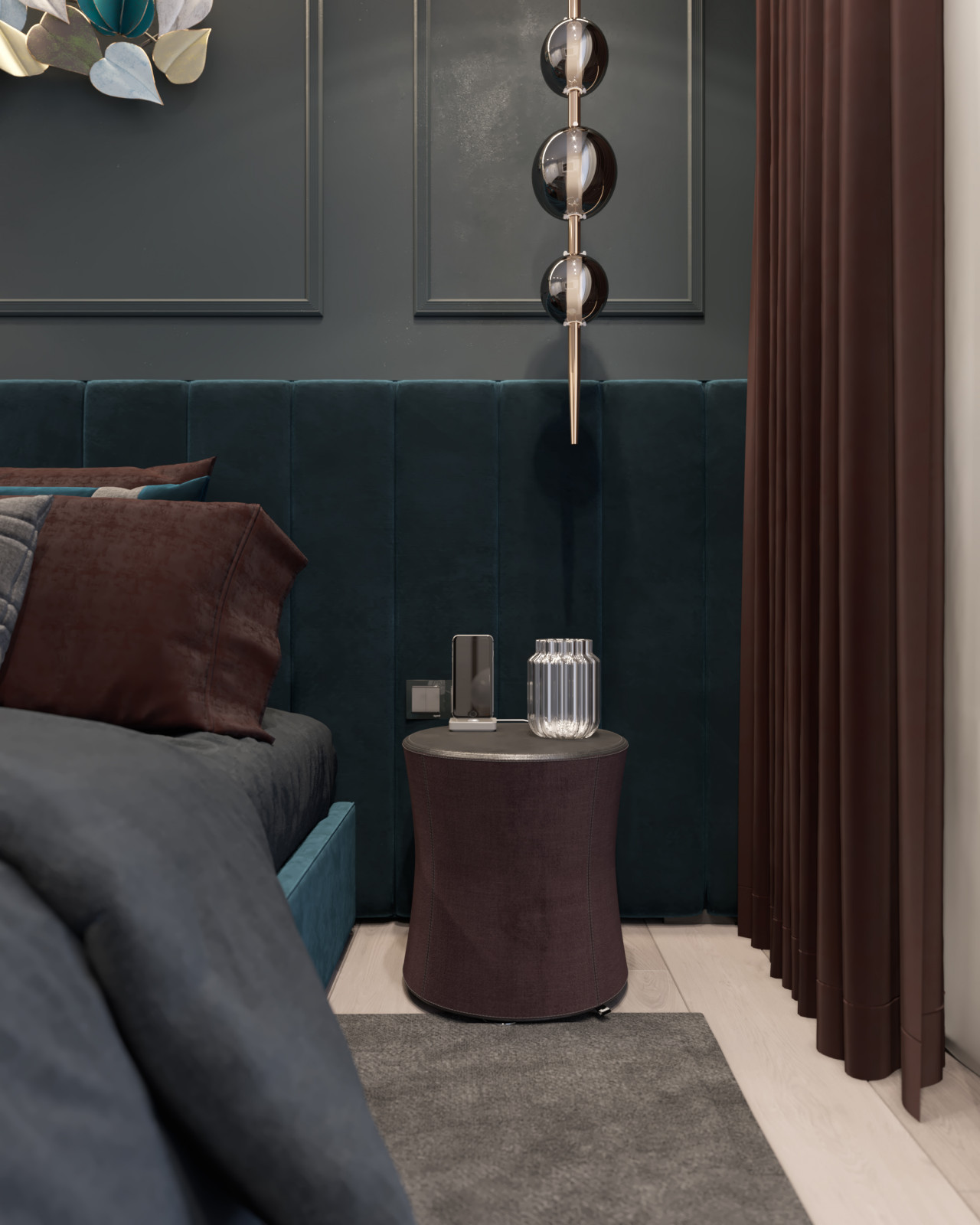 Дизайн интерьера квартиры. 168 кв.м. Soft contrasts.