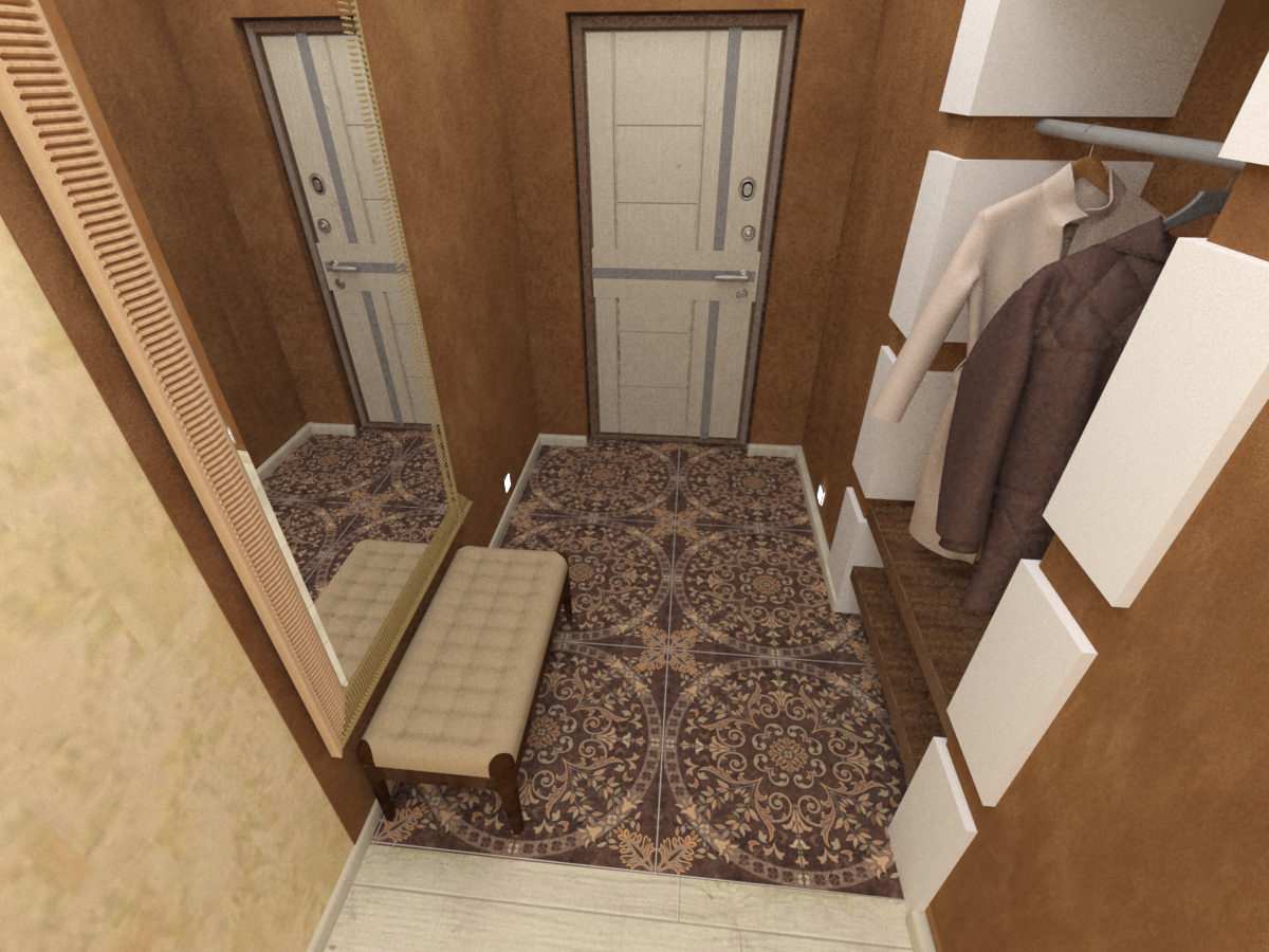 яркая квартира для молодой семьи