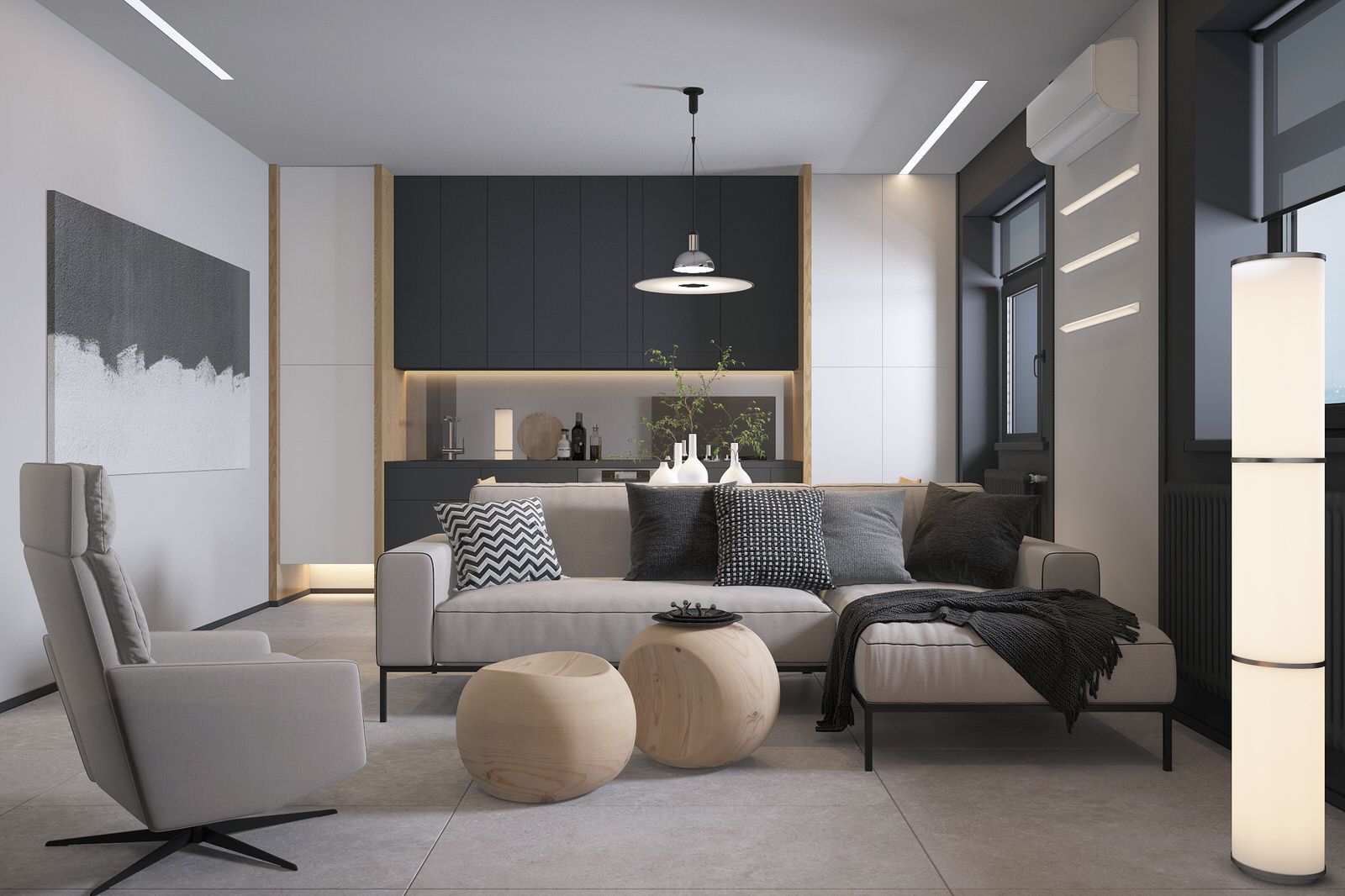 Двухэтажная квартира в Темрюке