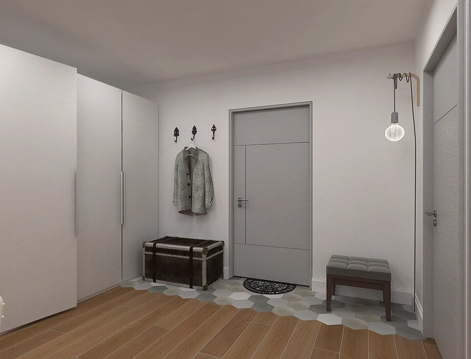 Эко-скандинавский стиль рядом с парком