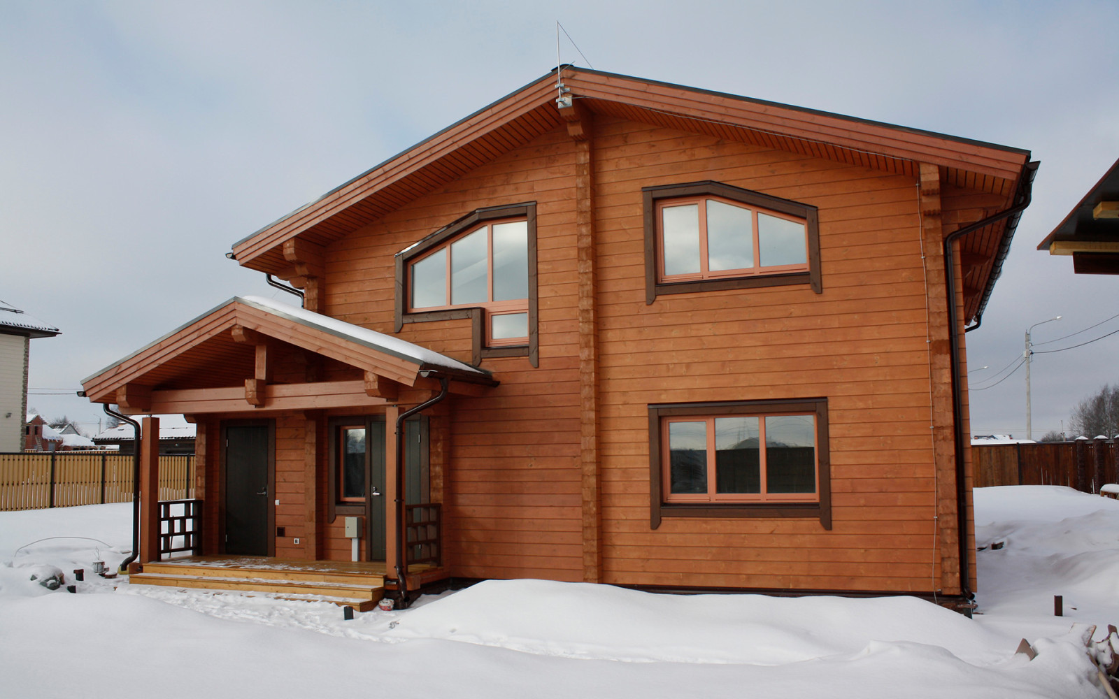 Wooden house near St. Petersburg