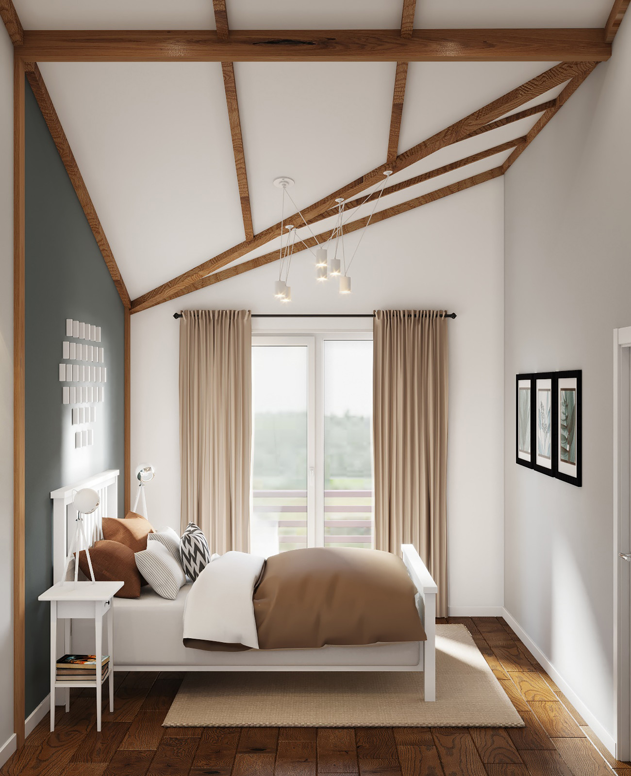 Дизайн-проект дуплекса в Ленинградской области