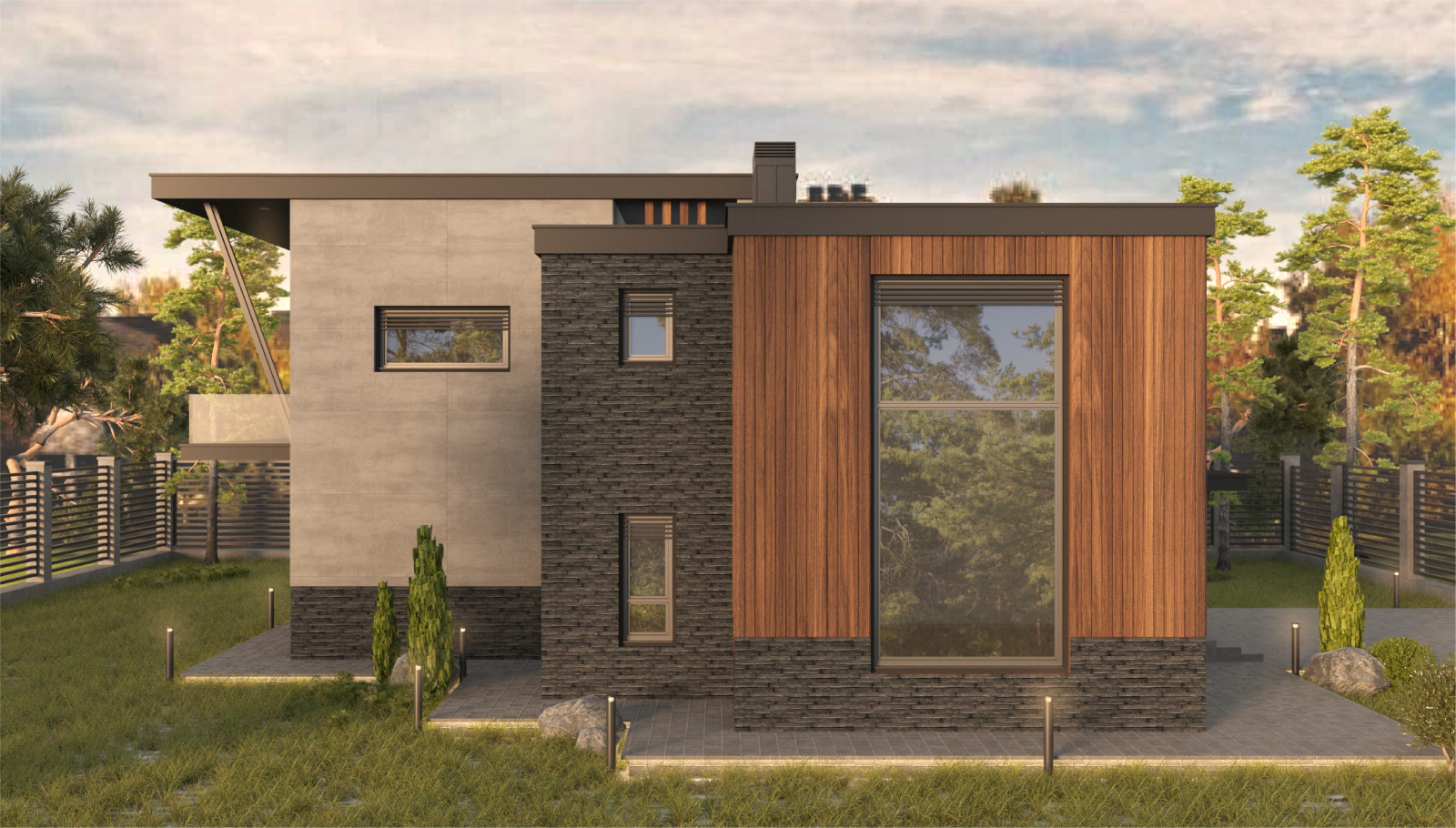 Проект дома -250 м2