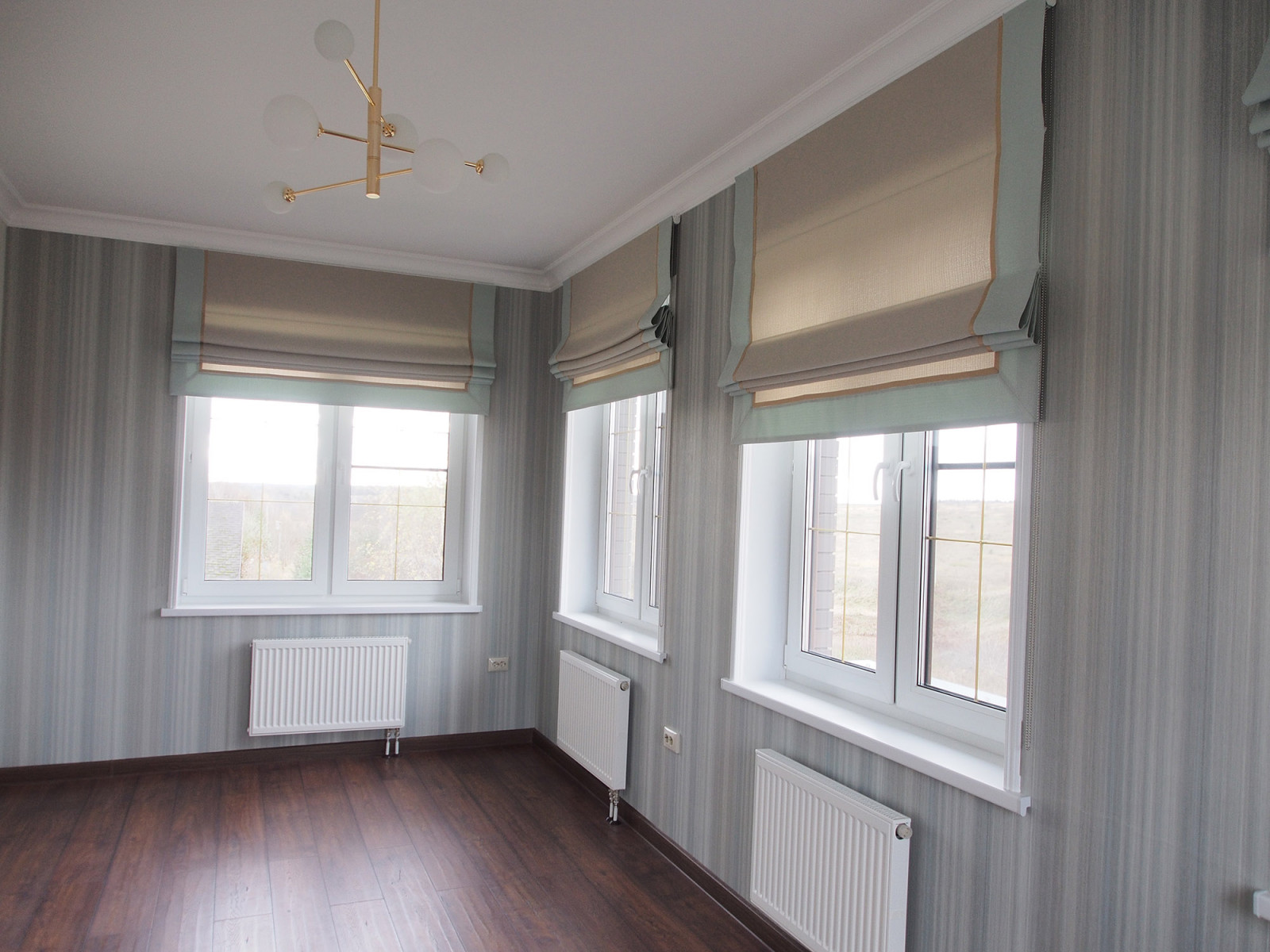 Оформление текстилем загородного дома в Морозово