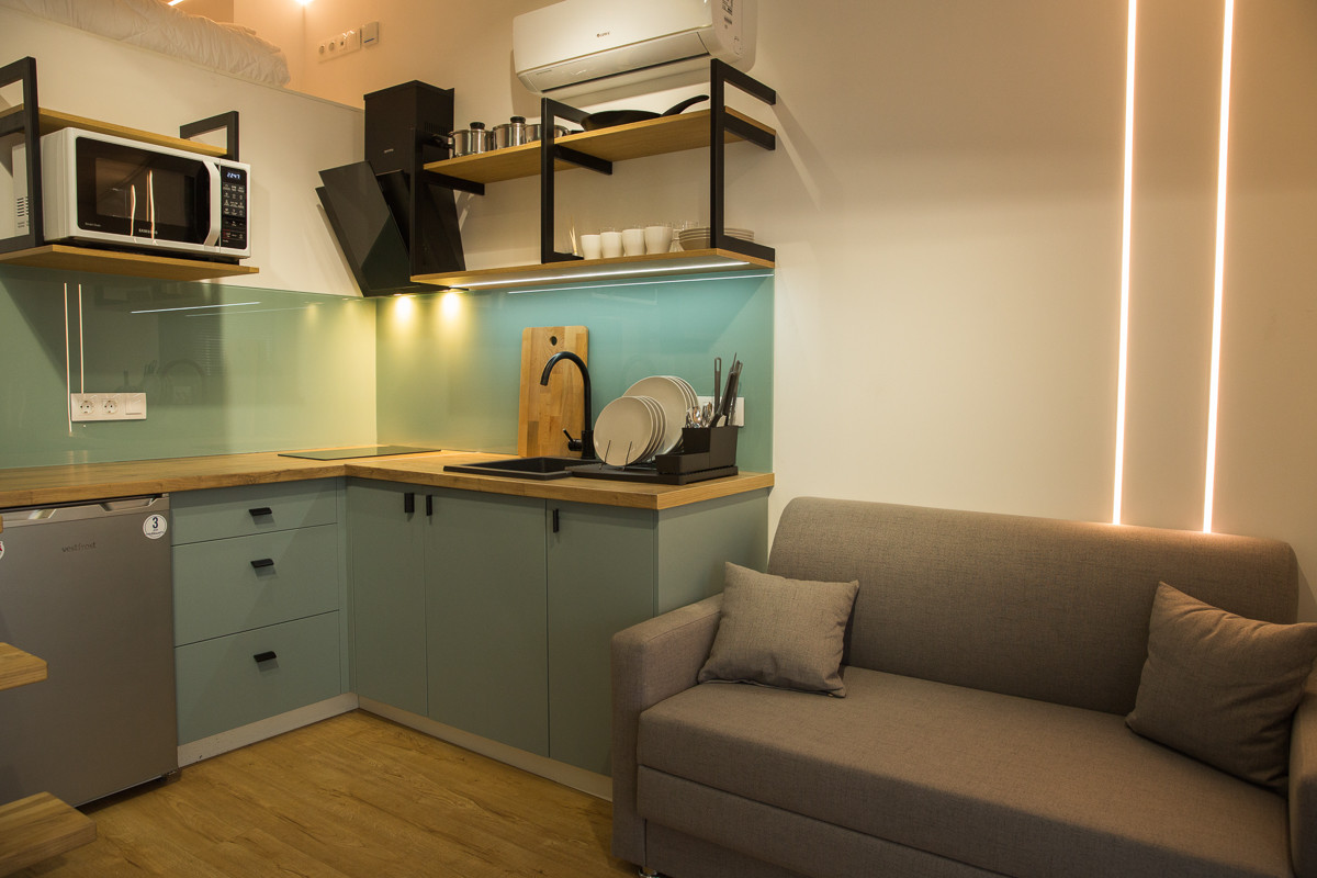 Build project. Smart flats for rent