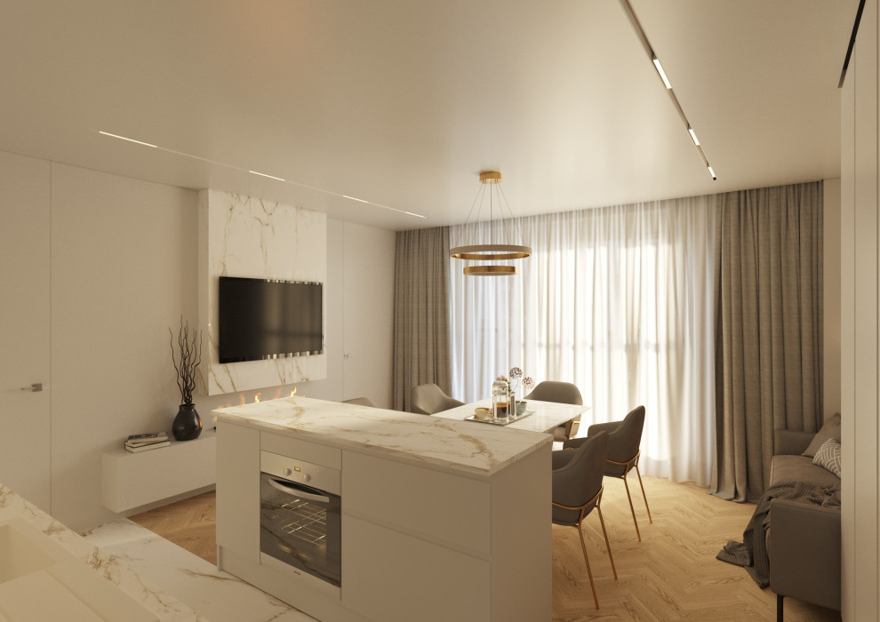 Проект 3-х комнатной квартиры (СПб)