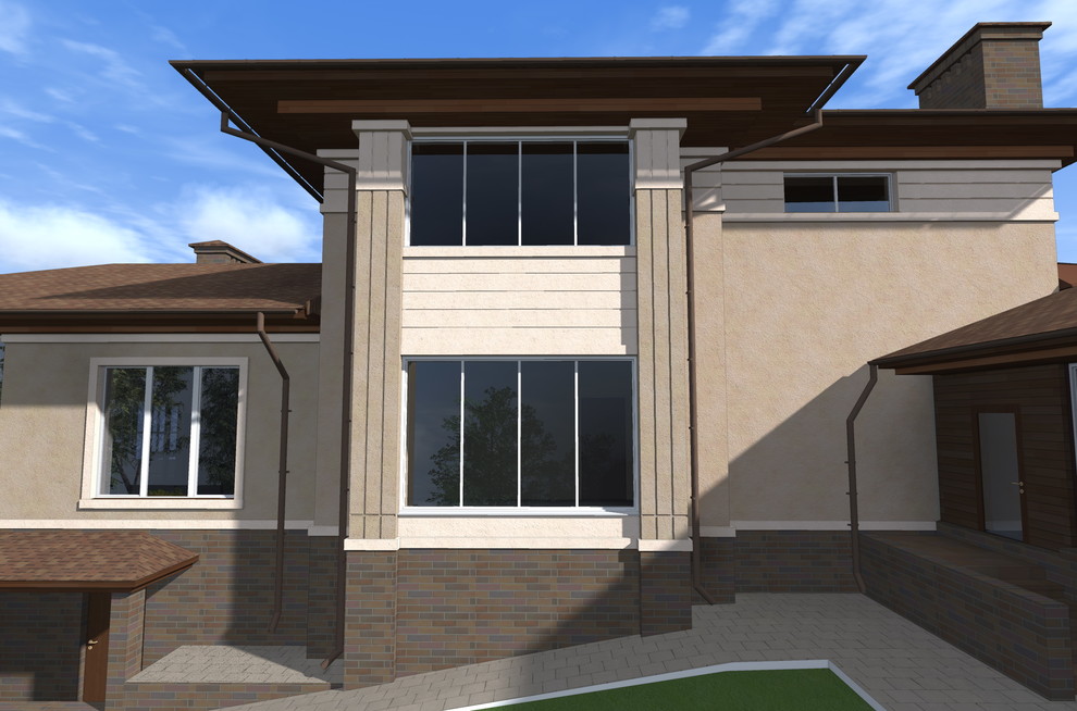 Обложка проекта: Жилой дом с бассейном