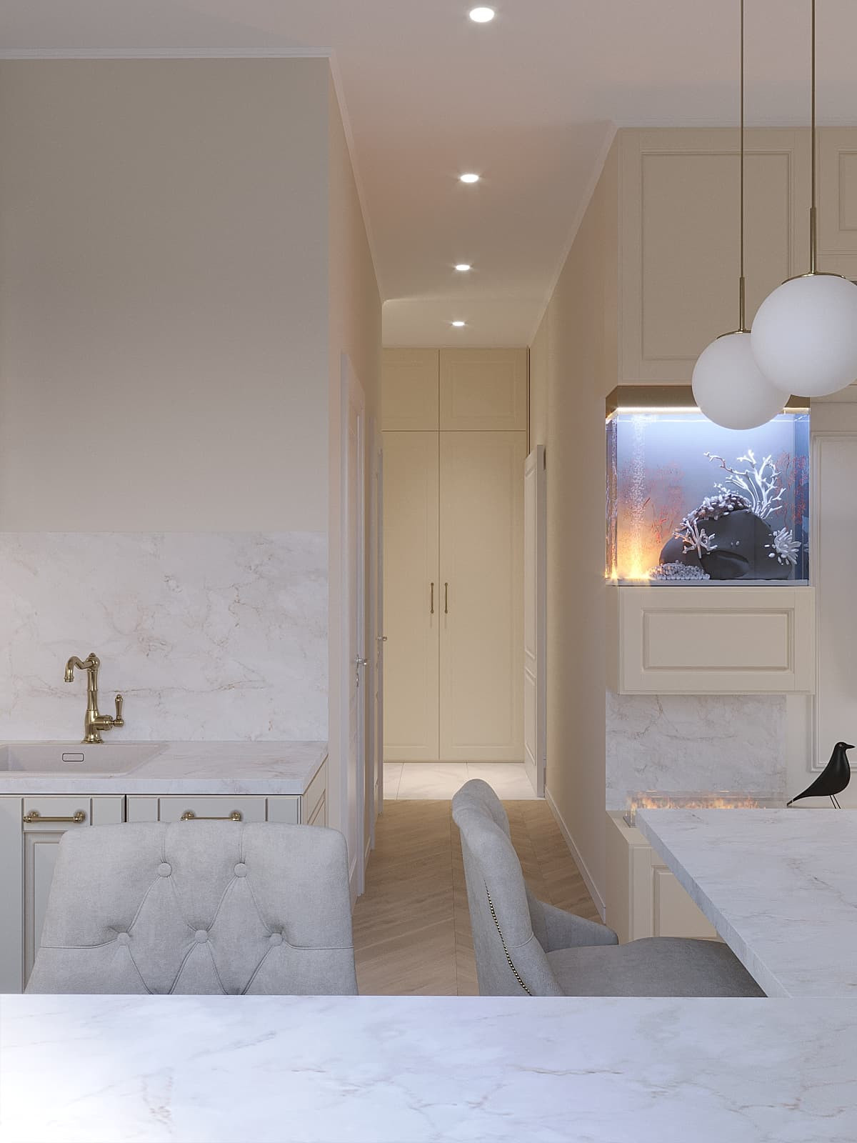 ЖК Река, 3 комнаты, 65 м²