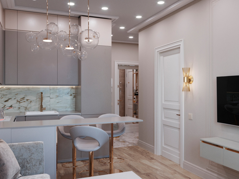 Утонченная однокомнатная квартира