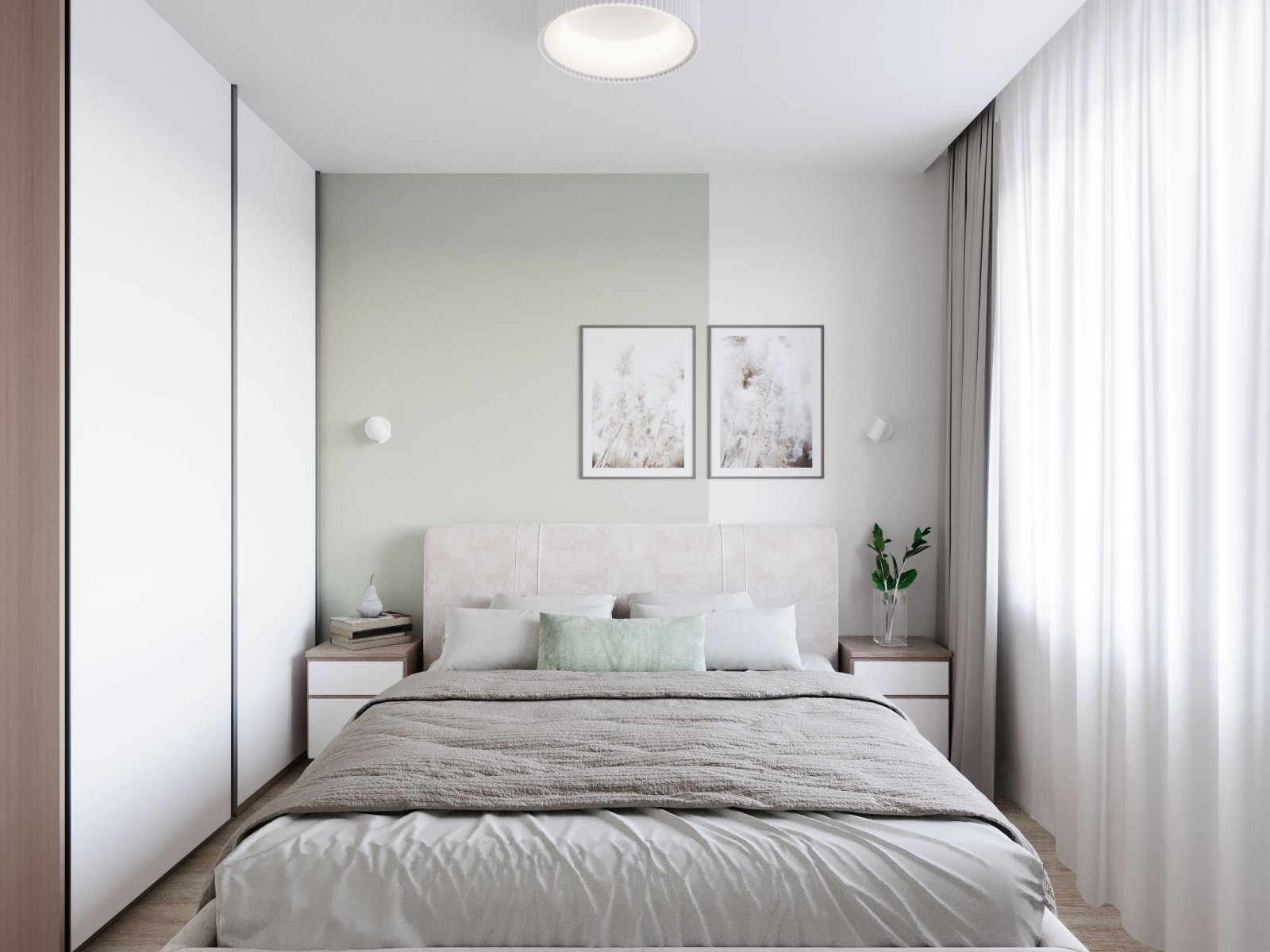 Дизайн-проект квартиры площадью 57,5 кв.м.