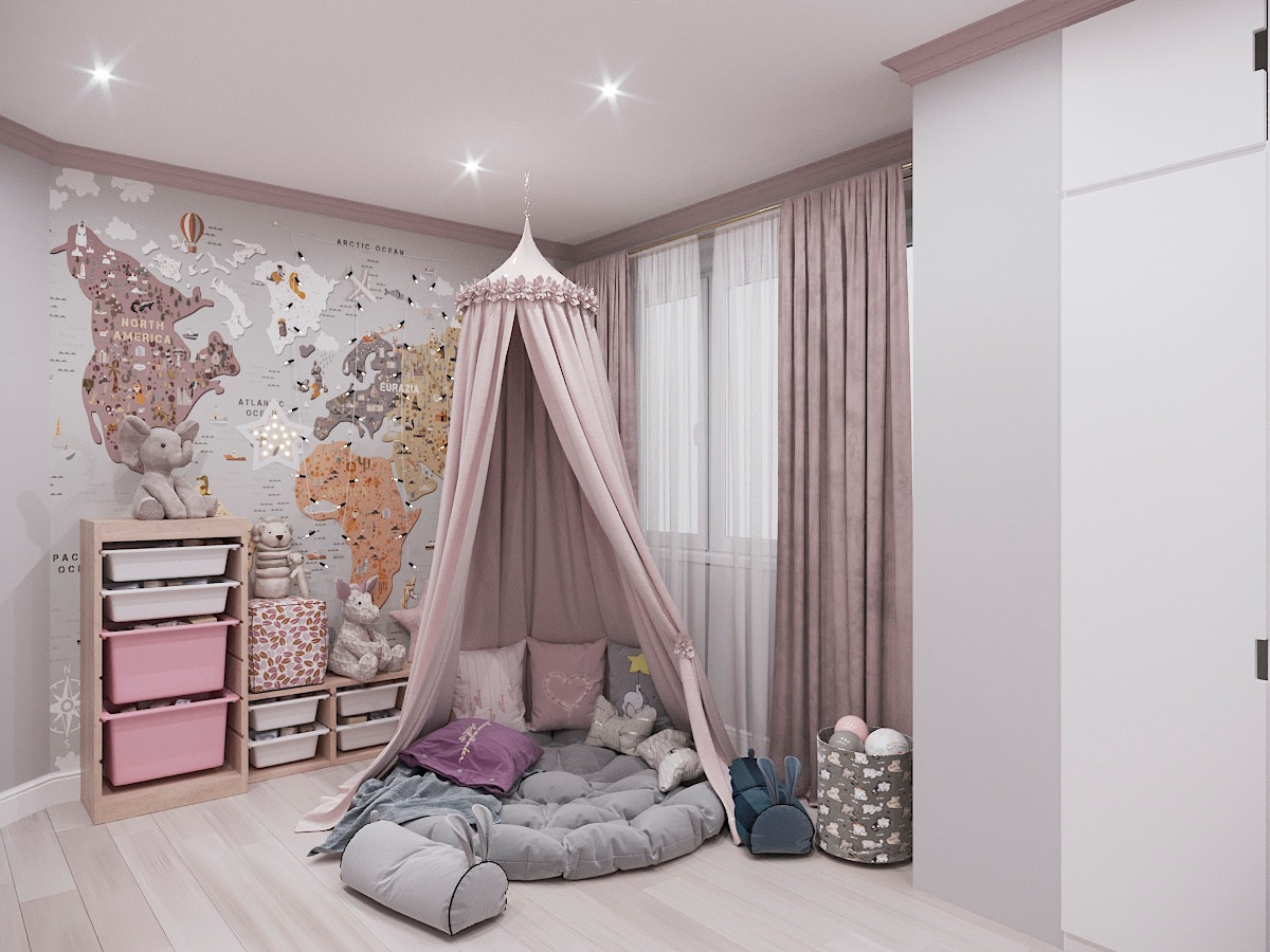 Обложка проекта: Комната 2-х принцесс!!!!!