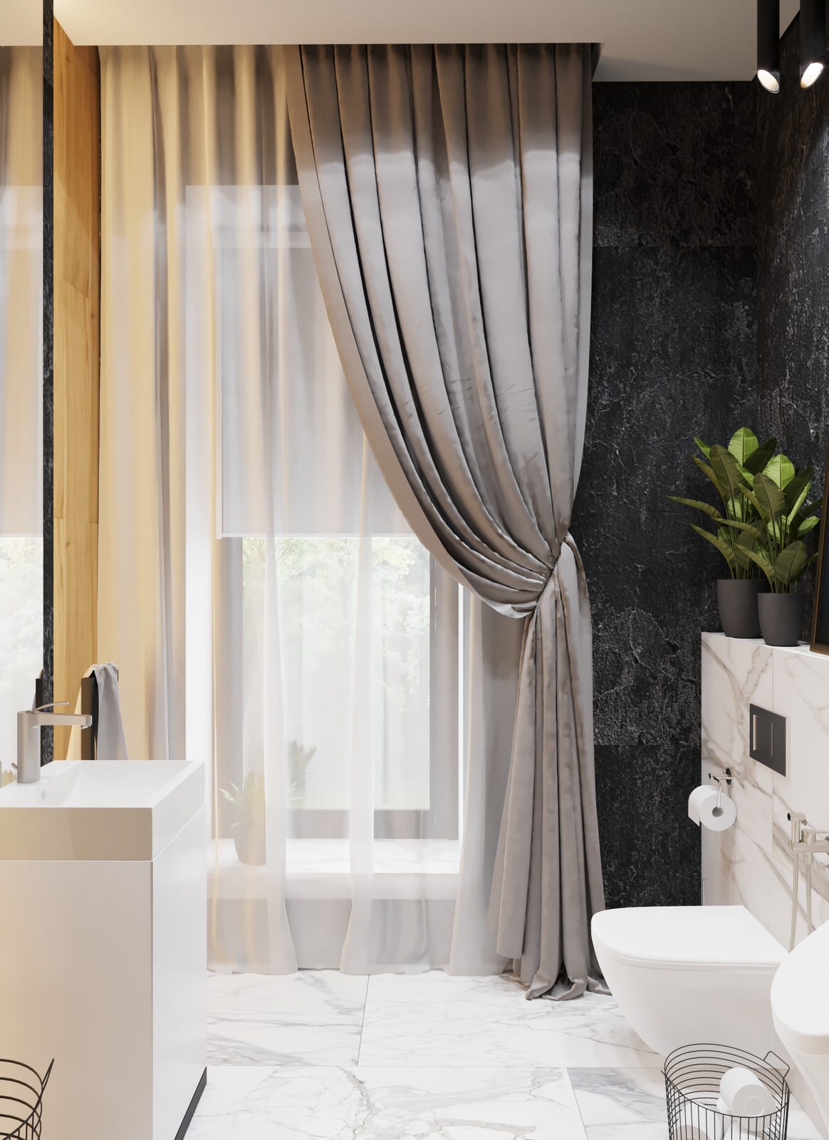 Лесной остров. Санузел