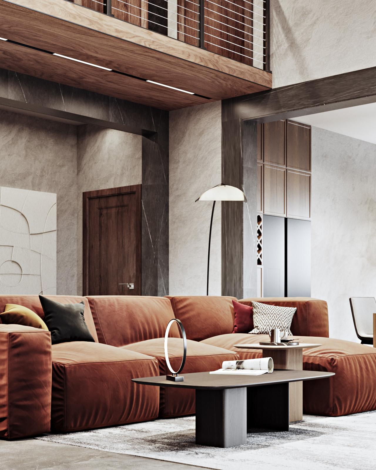 Дизайн интерьера дома в кп "Гринвуд"