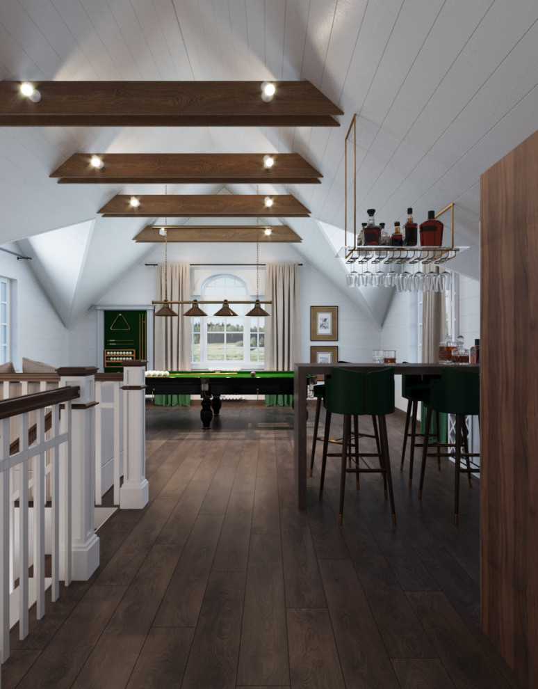 Загородный дом в стиле современной классики