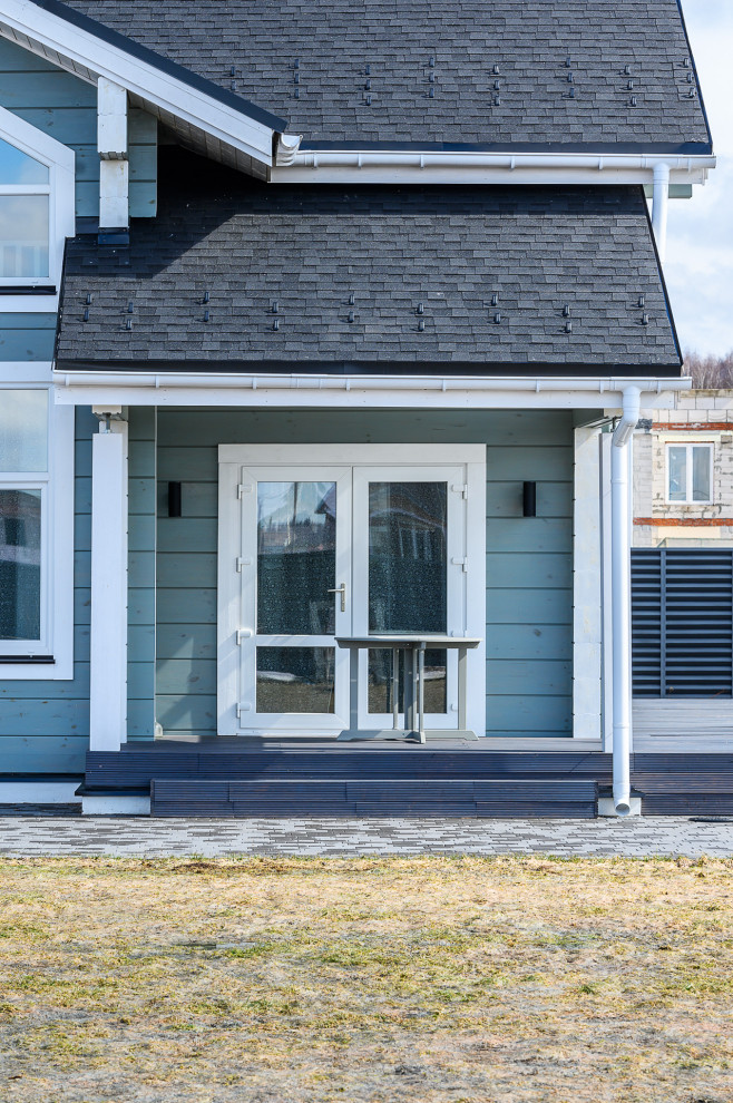 Отделка дома из бруса