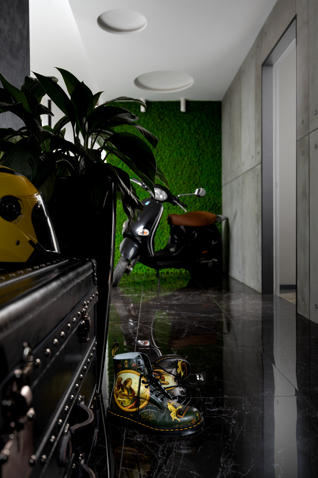 Квартира 170м2 | BLACK NATURE | Современный индустриальный стиль