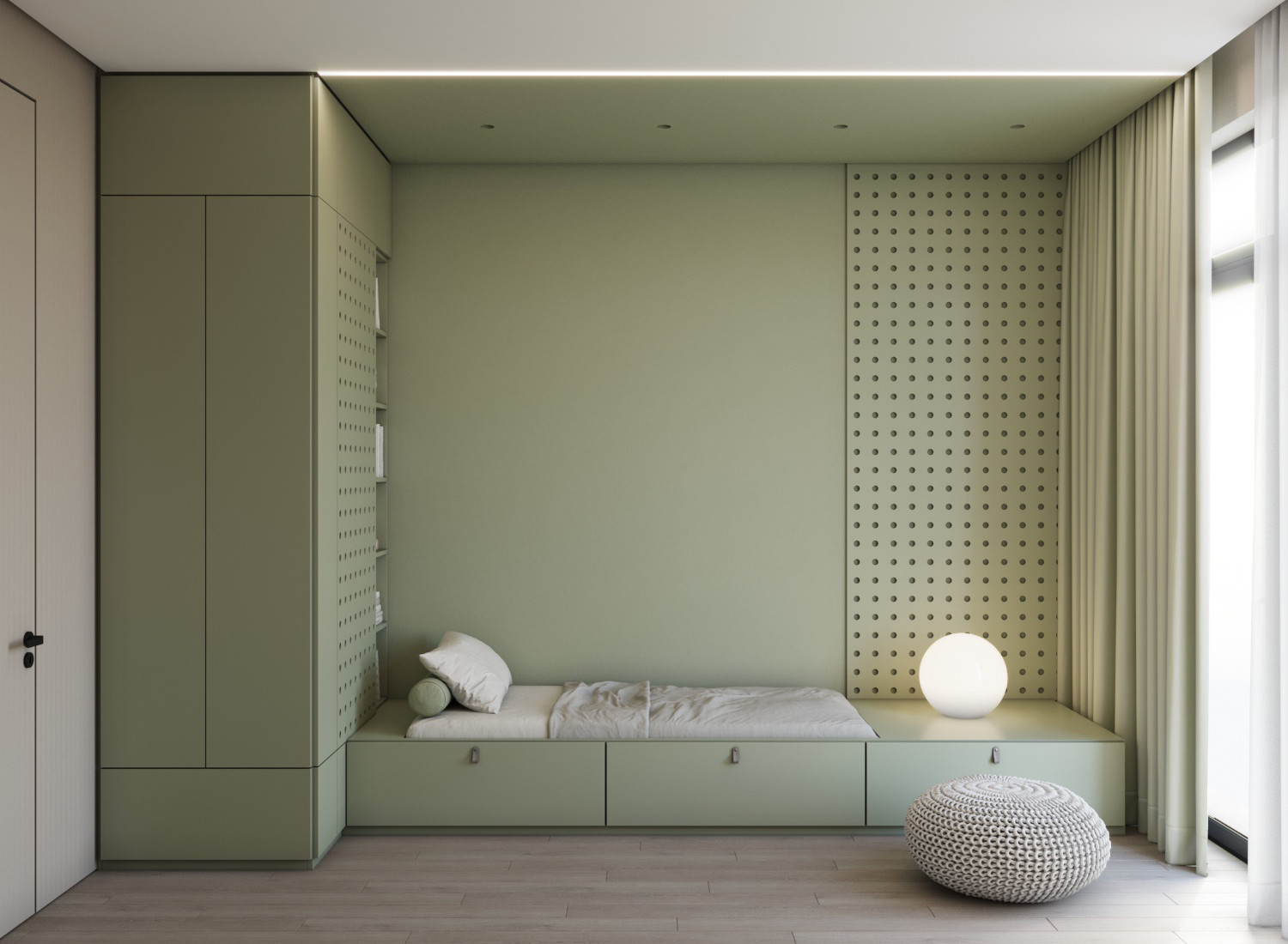 Квартира для семьи с ребенком в ЖК Аллея Парк