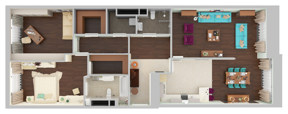 квартира на Мосфильмовской