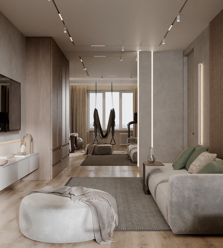 Пятикомнатная квартира площадью 230 м²