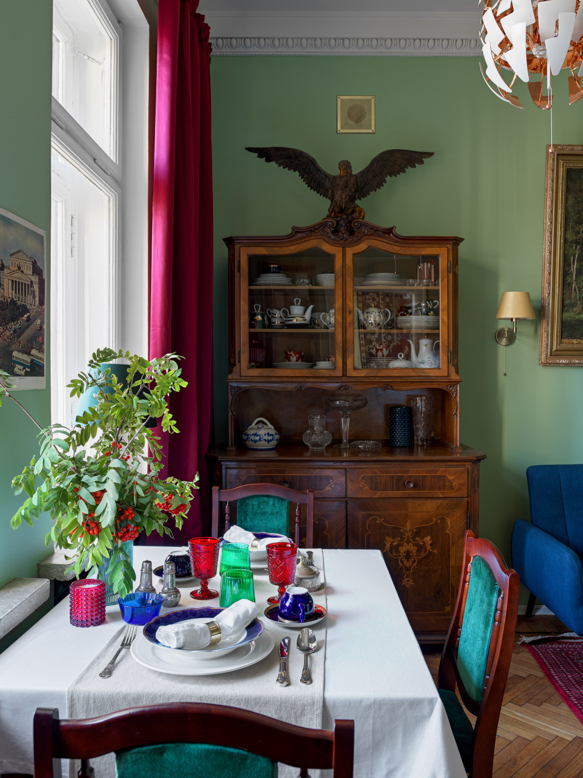 Интерьер в сталинской высотке (гостиница Украина)