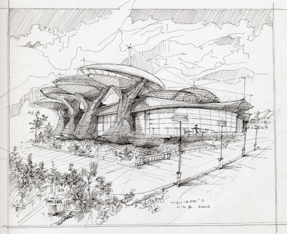 Эскизы - архитектура