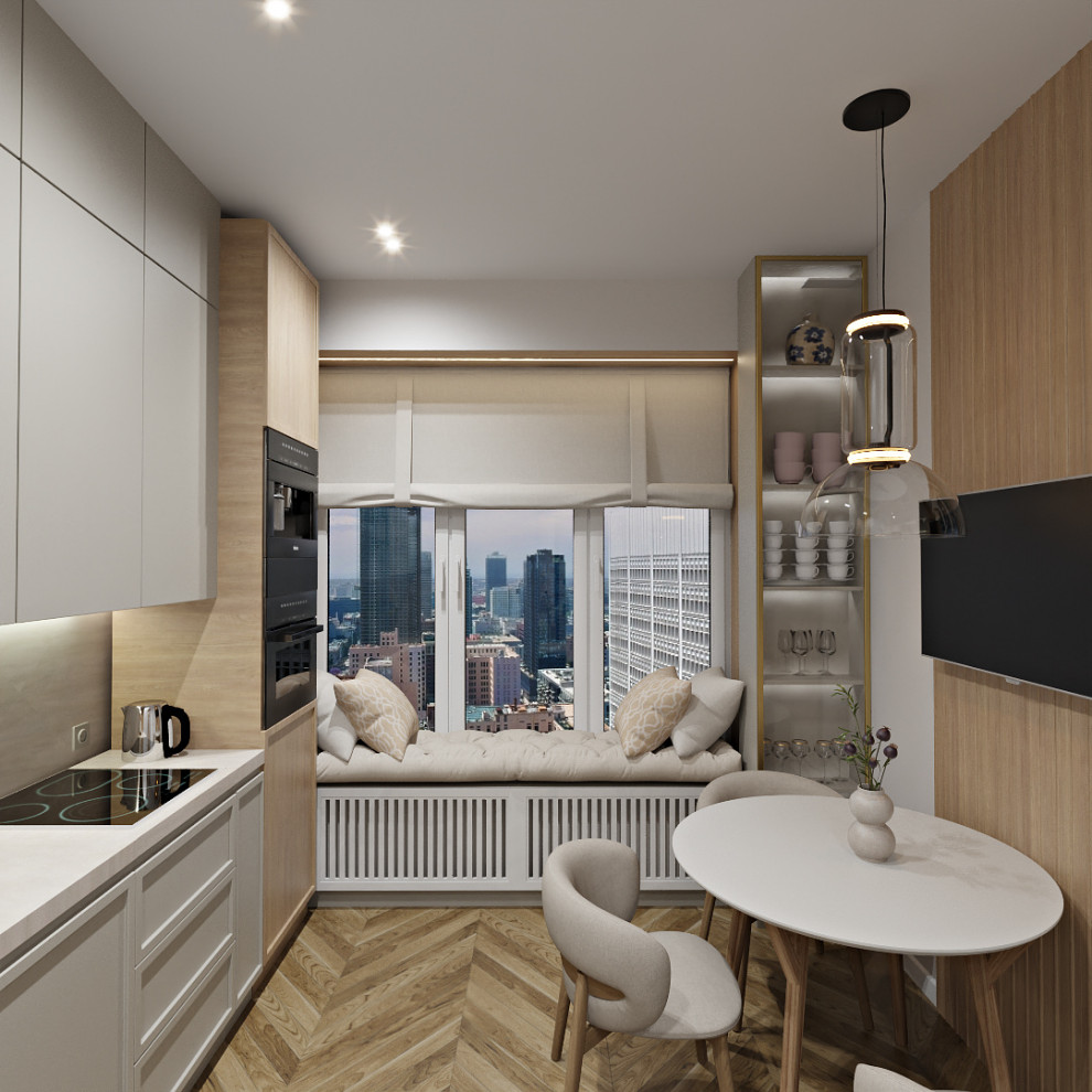 Квартира в бежевых тонах