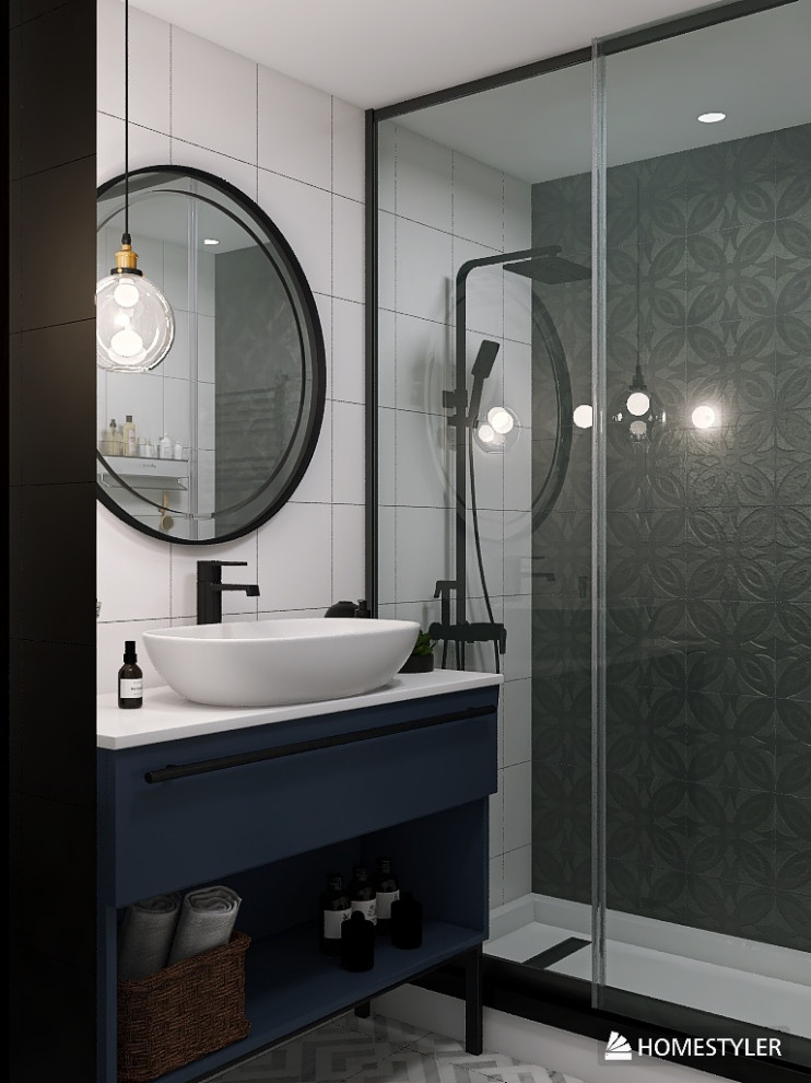 Однокомнатная квартира в стиле Midchentury