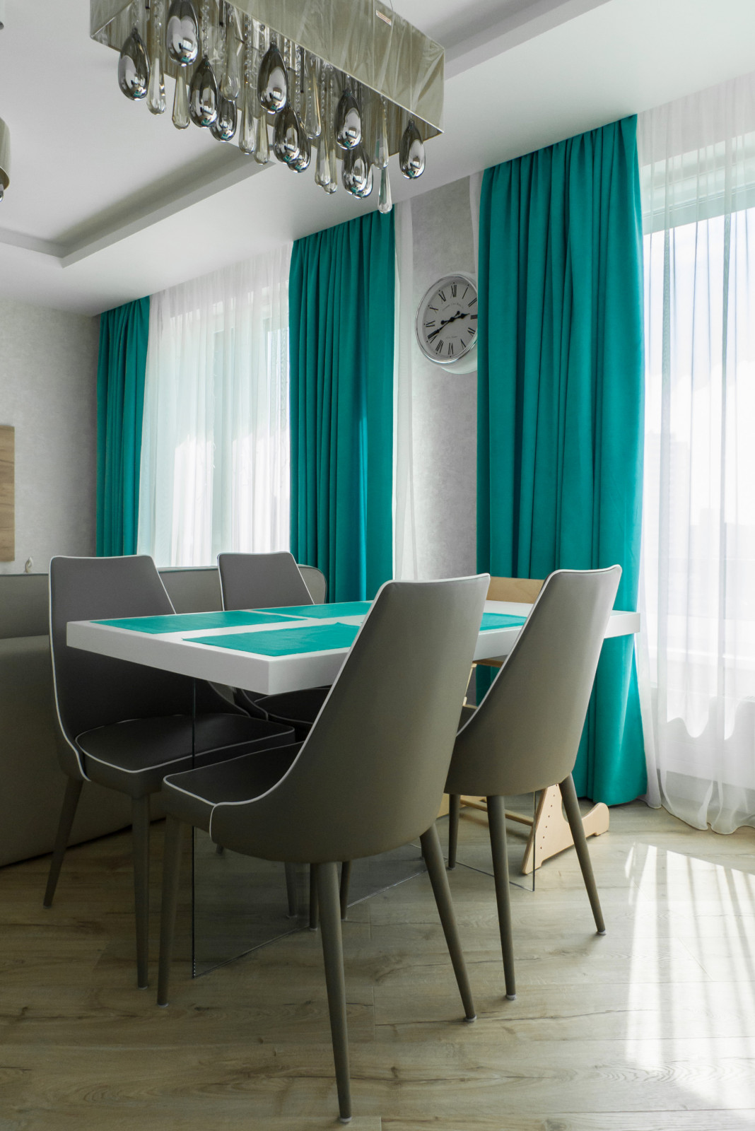 ЖК Легенда на Яхтенной кухня-гостиная