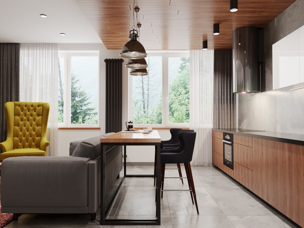 Квартира в стиле лофт