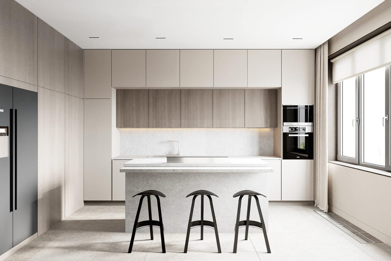 Кухня-гостиная - 45 м2