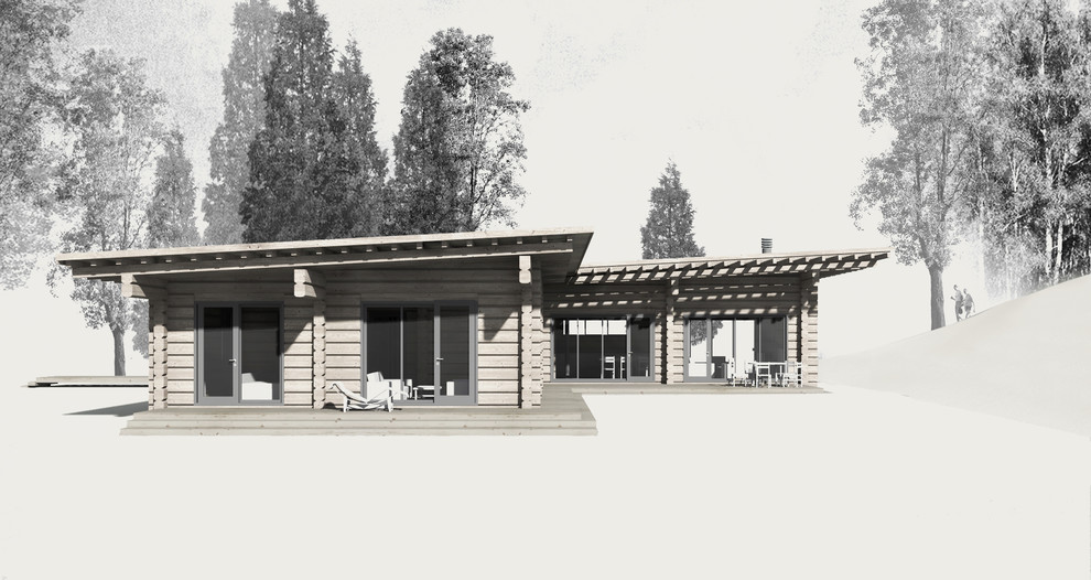 дом из лафета