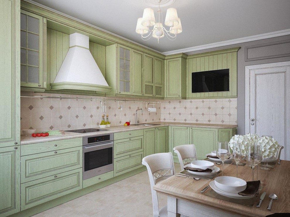 Обложка проекта: Дизайн квартиры в классическом стиле "Интел"