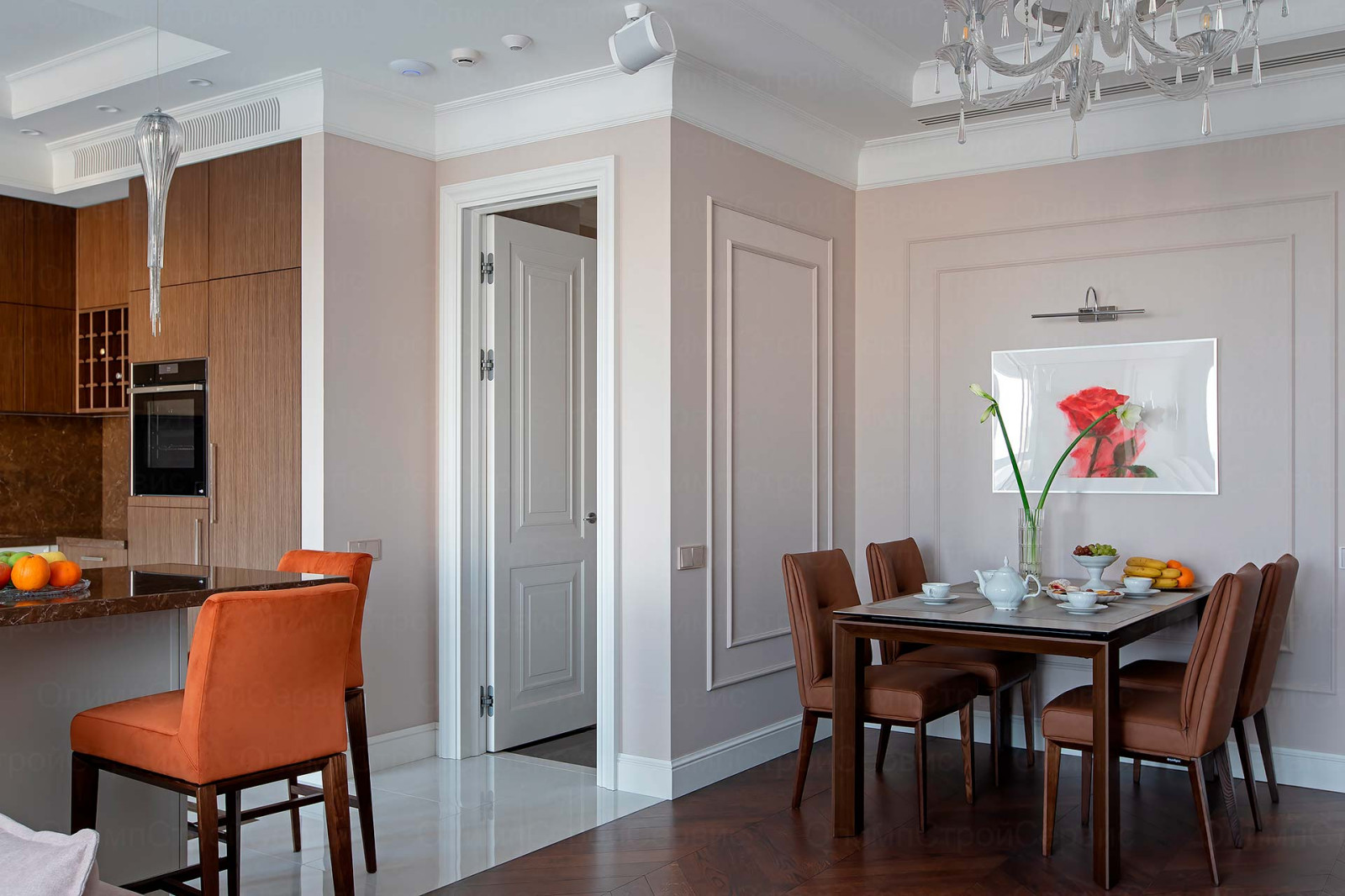 РЕМОНТ 4-КОМНАТНОЙ КВАРТИРЫ В ЖК РОЗМАРИН