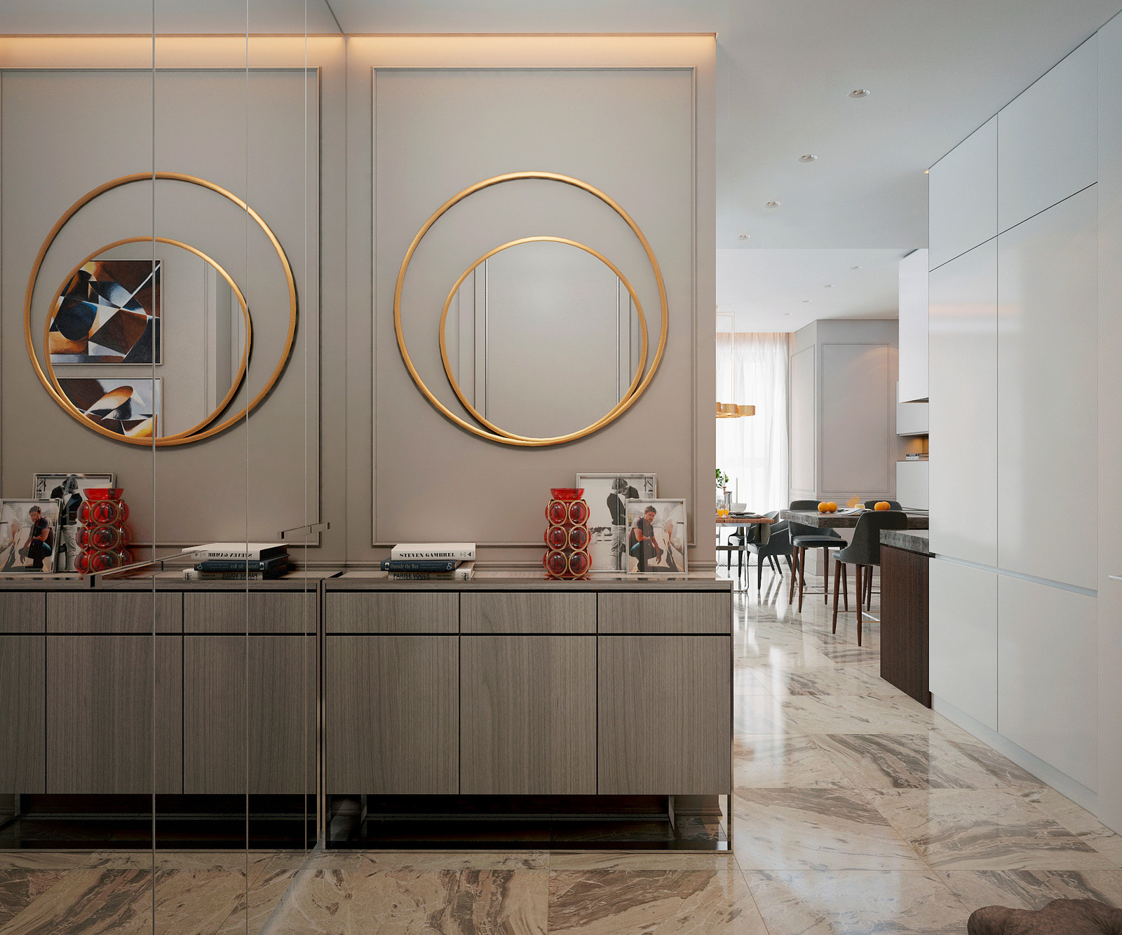 Ред Сайт - современный стиль и темные акценты