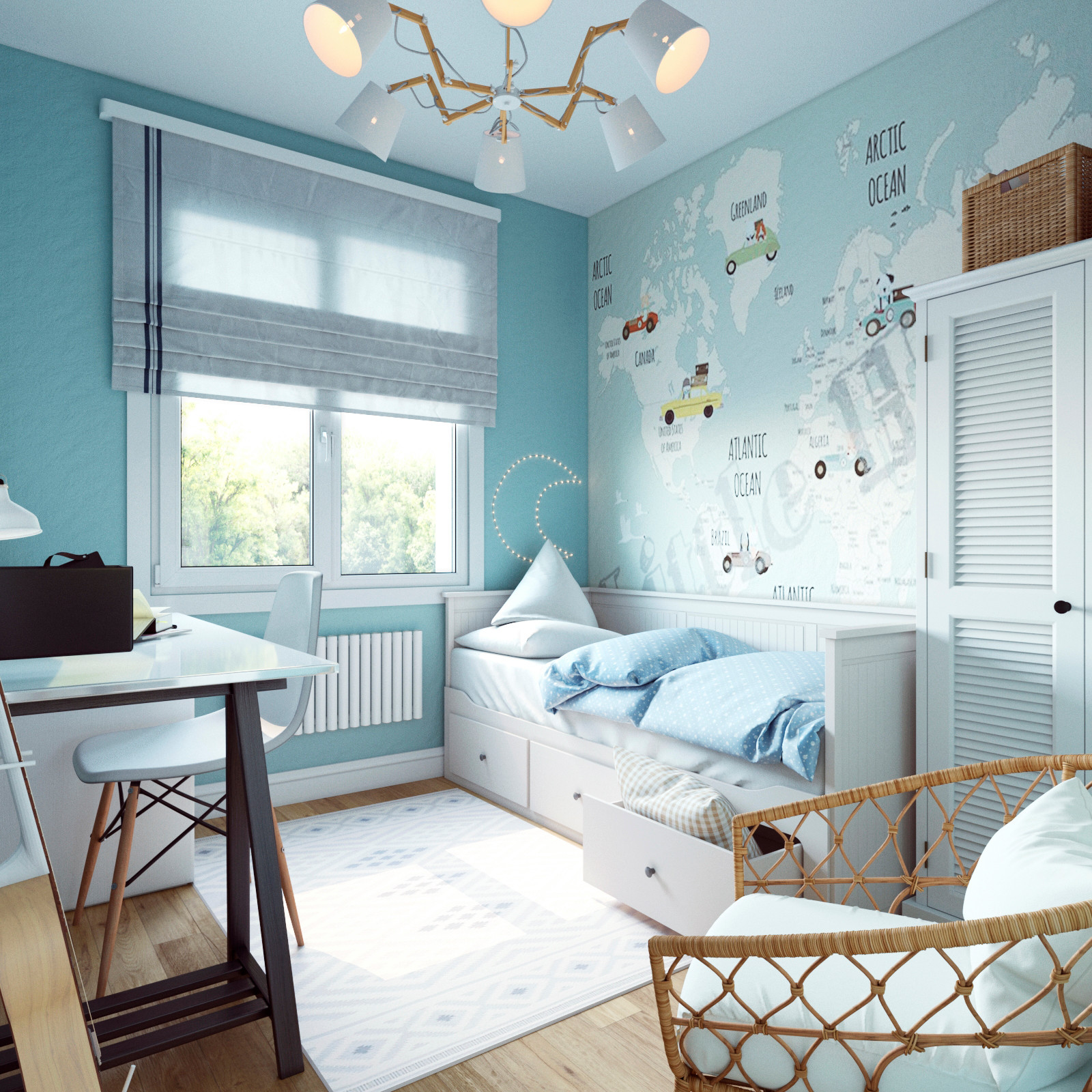 Rénovation d'une chambre d'enfant