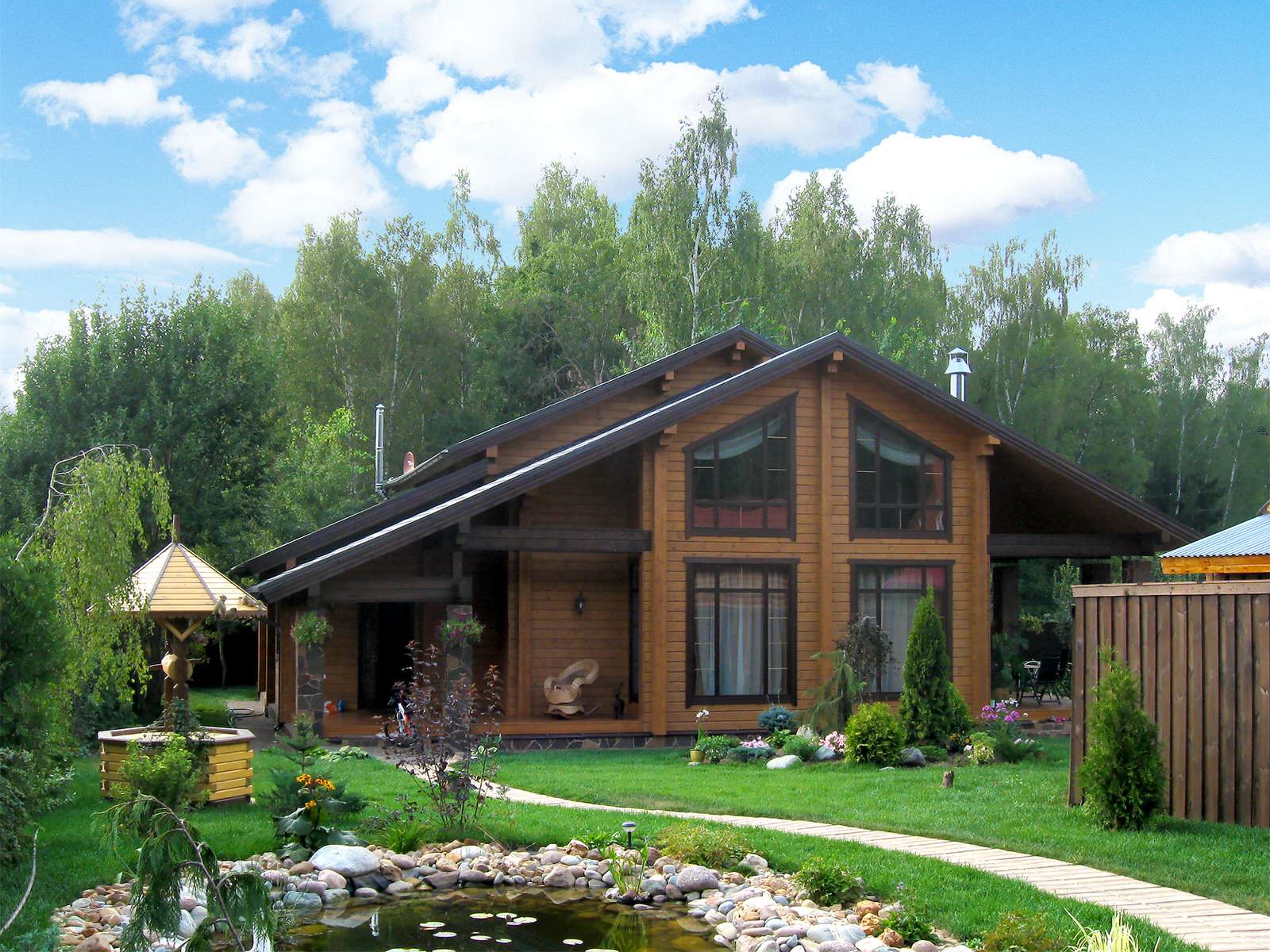 Дом в деревне Акиньшино